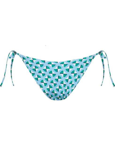 Mutandine con cravatta Calma blu verde