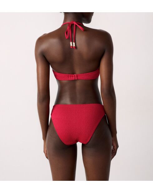 Lumineux fushia triangel-bh zonder beugel en zonder schelp