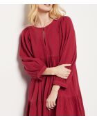 Bordeauxrode jurk van Aerys