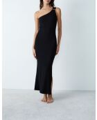 Camicia da notte nera Paco