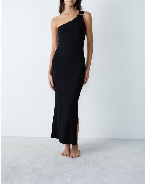 Camicia da notte nera Paco