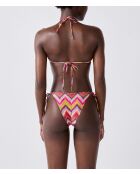 Nouette Fi Muses brasilianische Bikinihose mit mehrfarbigem Druck