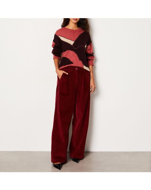 Mahe bordeauxrode broek