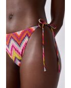 Nouette Fi Muses brasilianische Bikinihose mit mehrfarbigem Druck