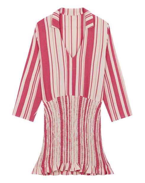 Rosafarbenes Ostuni-Kleid