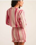 Rosafarbenes Ostuni-Kleid