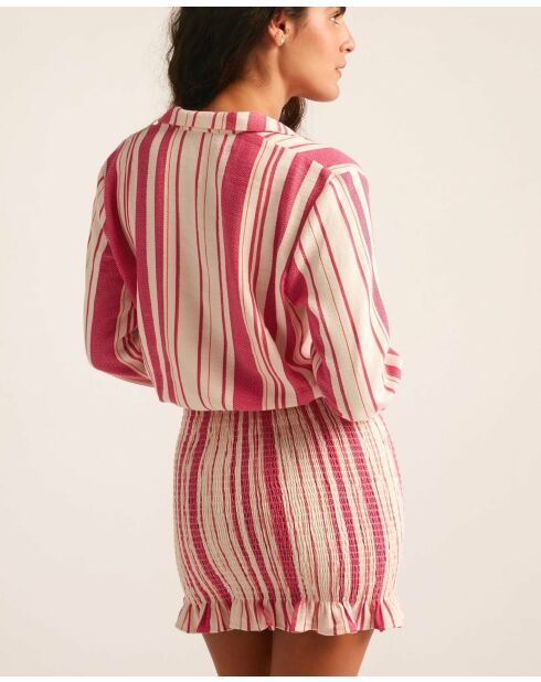 Rosafarbenes Ostuni-Kleid