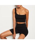 Capsule Active schwarze Radhose