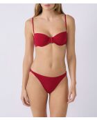 Slip bikini rosso Barette Fuego