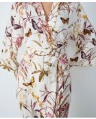 Déshabillé Paco imprimé fond blanc