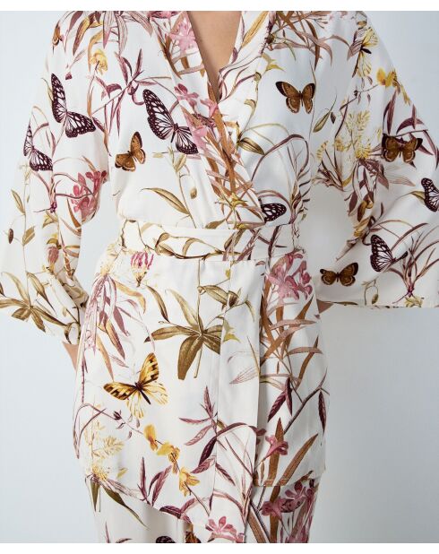 Déshabillé Paco imprimé fond blanc