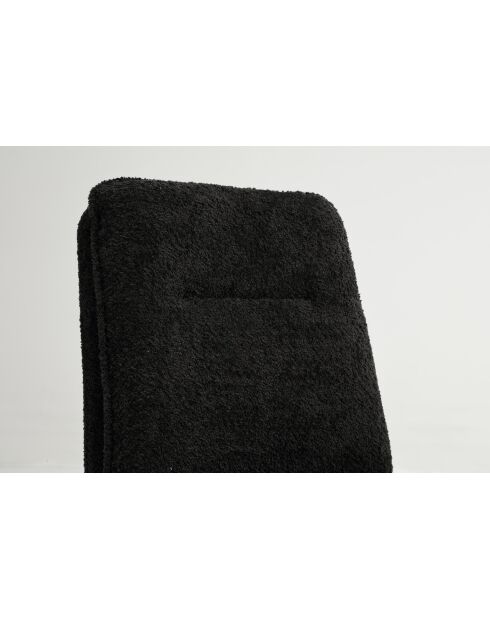 Set van 2 stoelen Valencia donkerzwartgrijs - 51x92x68 cm