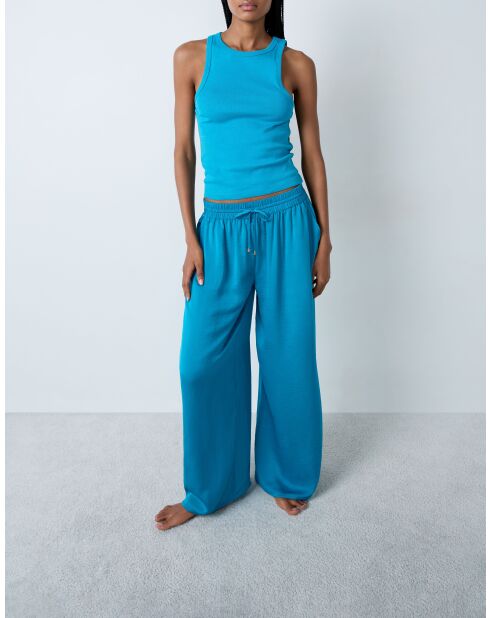 Blauwe broek Cheeta duck