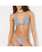 Ficell Florida SPE graue brasilianische Bikinihose mit hohem Beinausschnitt