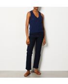 Jersey azul marino finlandés