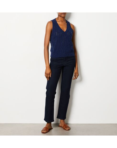 Jersey azul marino finlandés