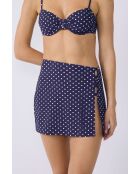 Kitty witte rok met stippenprint