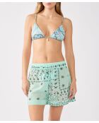 Arizonalove korte broek met groene achtergrondprint