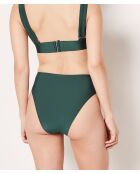 Caleta groene triangelbeha zonder beugel en zonder schelp