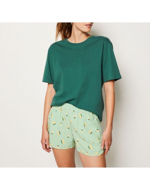 Pantaloncini verdi Cecile