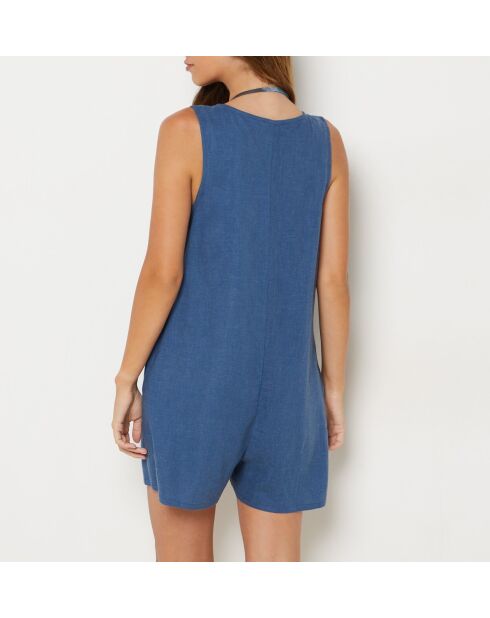 Adria b SPE s24 indigokleurige jumpsuit