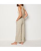 Soan kaki olijfbroek