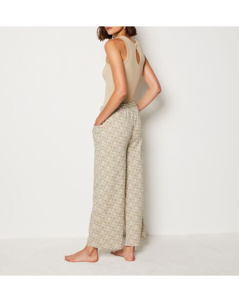 Soan kaki olijfbroek