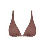 Bruine bikinitop met strik Lion's Head