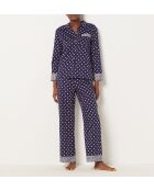 Florish marineblaues Hemd