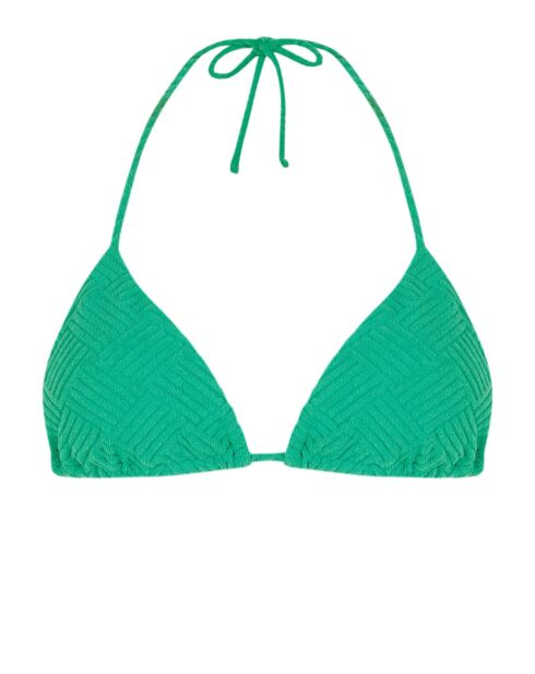 Top triangular ultra verde