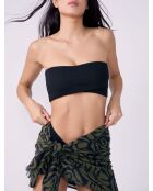 Schwarzer BH Zagara ohne Bügel, ohne Schale und ohne Stirnband