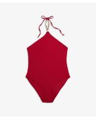 Baba Badeanzug, Burgunderrot, Granat, 1 Stück, ohne Rahmen, 2 ohne Schale