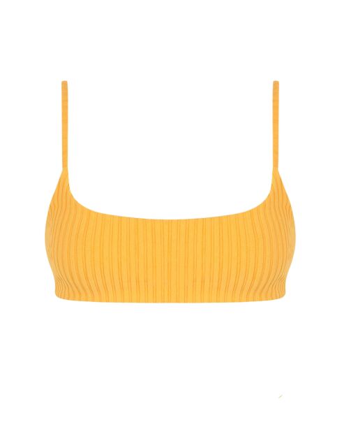 Haut de bikini Soft Guateque moutarde
