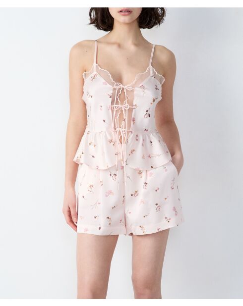 Unterhemd mit Flussblumenmuster