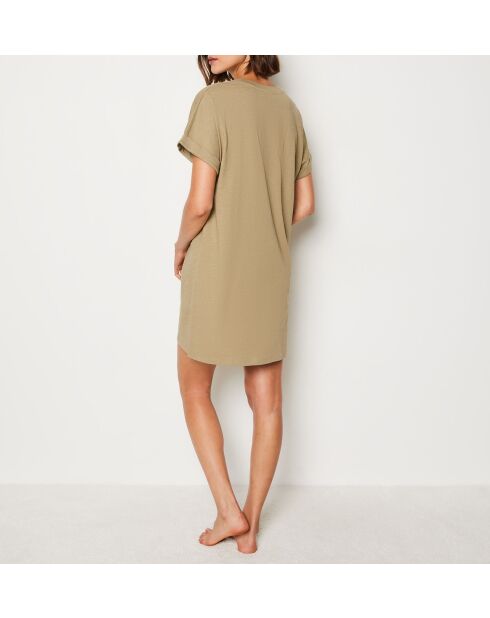 Camisón Big T Sileas caqui oliva