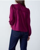 Blouse met cassis van Farmen