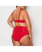 Sculpt Lyc roter Triangel-BH mit Bügel und ohne Schale