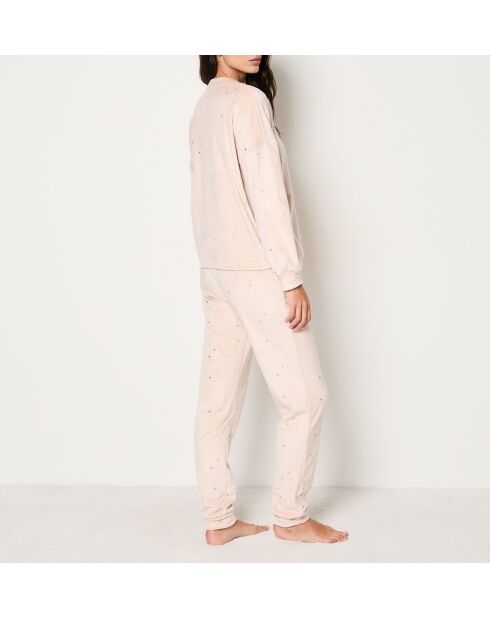 Pyjama deux pièces Mikal beige