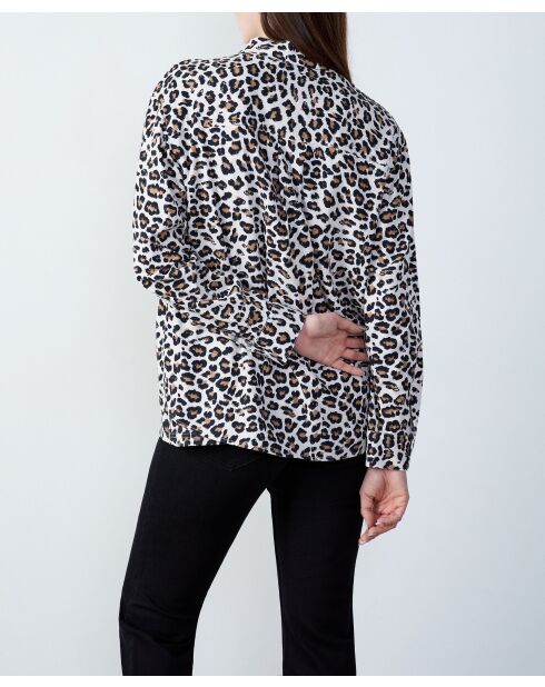 Chemise Rosie imprimée léopard