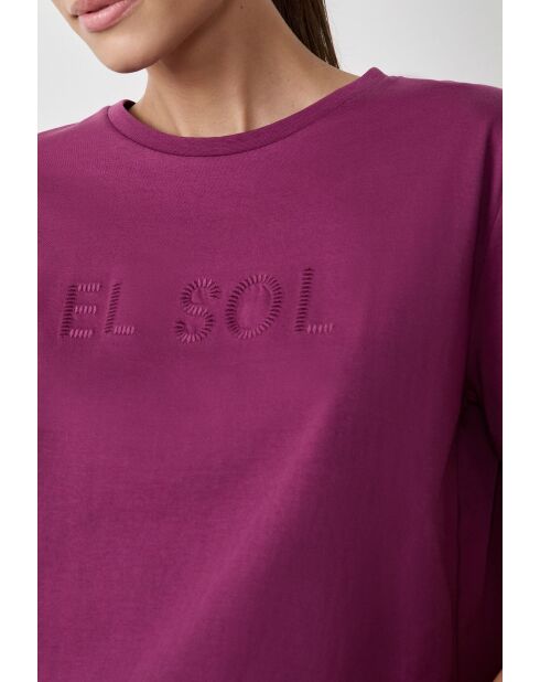 Maglietta Blackcurrant Glow