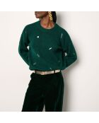 Pull Fergui vert sapin