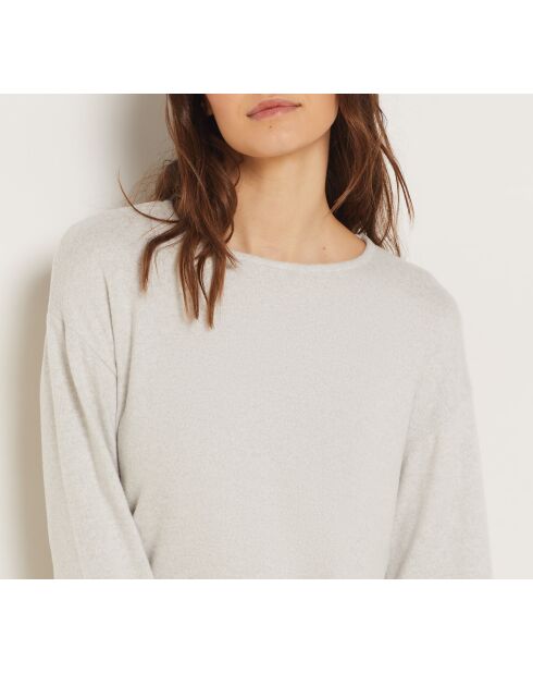 Sweatshirt Hollie gris clair