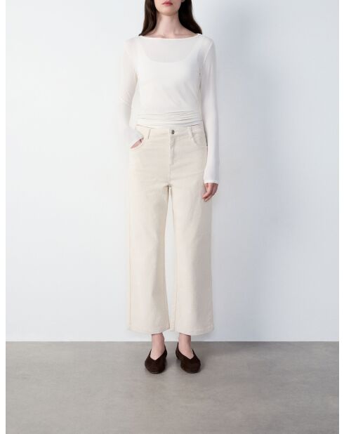 Pantalon Letizia écru
