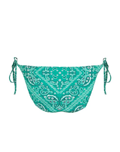 Mutandine con cravatta verde Bandana Verde