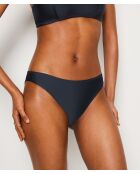 Anthrazitfarbenes Standard-Bikinihose mit Riemen