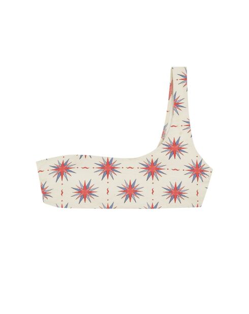 Astro ecru bikinitop met bandeau