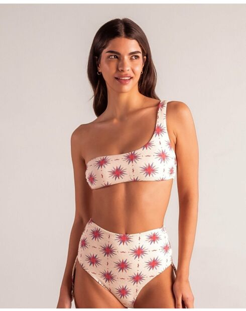Astro ecru bikinitop met bandeau
