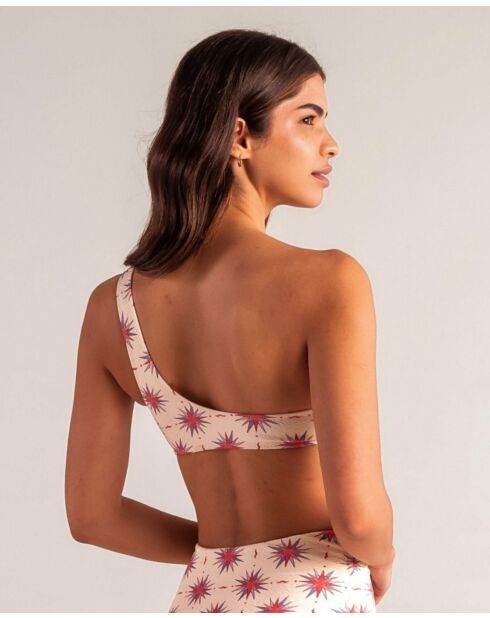 Astro ecru bikinitop met bandeau