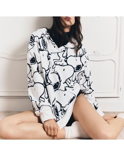 Sweatshirt Fetho blanc