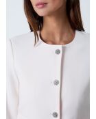 Crèmekleurige jas Uffie